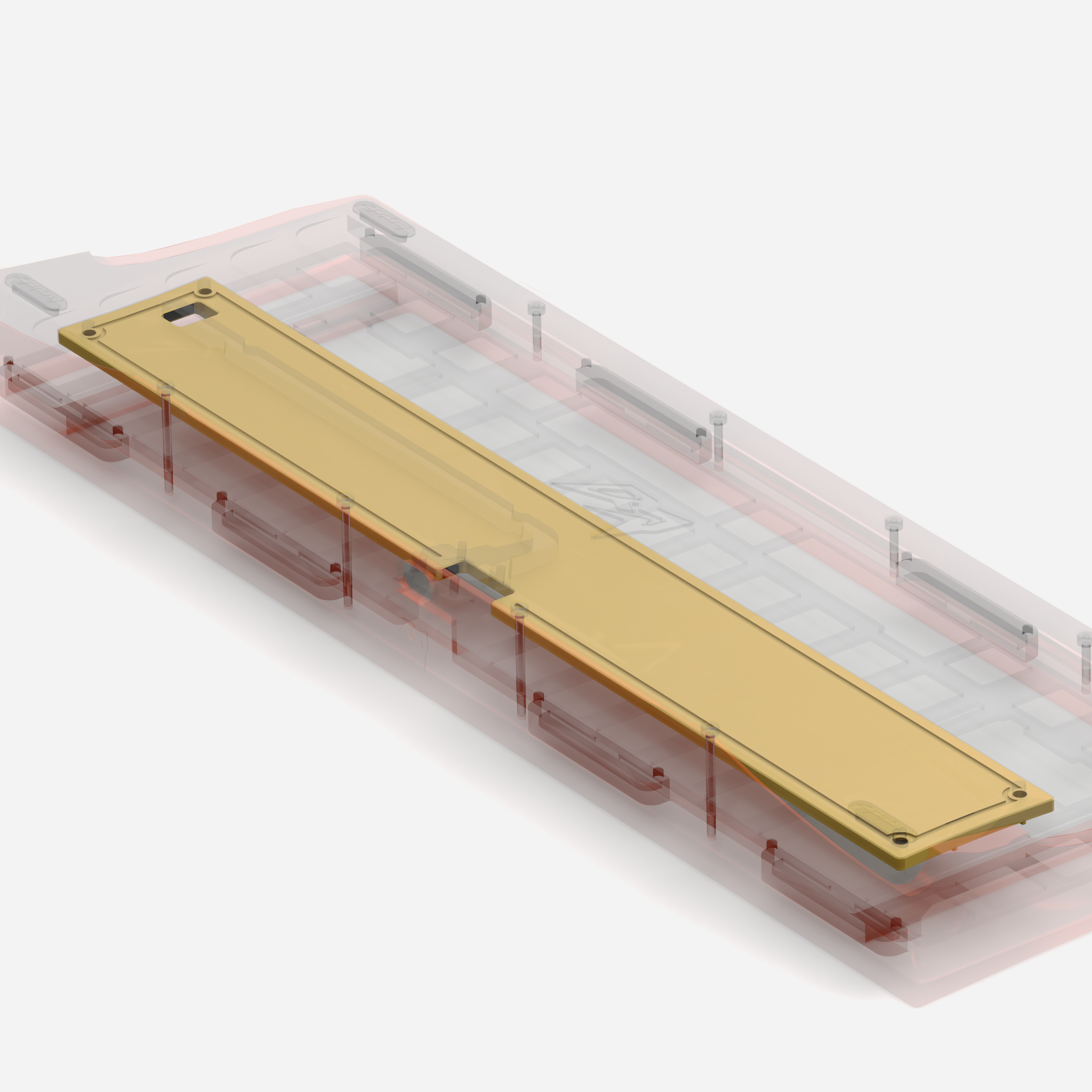 internal brass weight